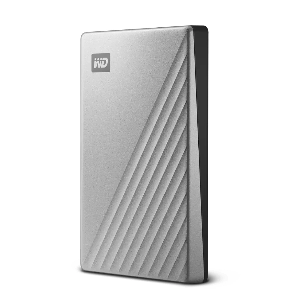 WD External Type C Hard Disk My Passport Ultra 2TB Silver view 3